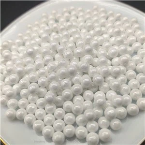 Tæringarþol Keramik Zirconia Perlur Maling Keramik kúlur